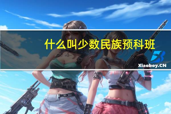 什么叫少数民族预科班