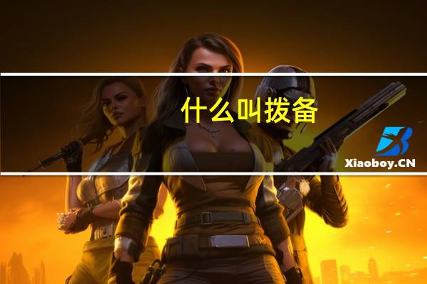 什么叫拨备