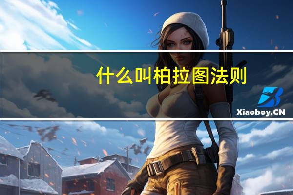 什么叫柏拉图法则