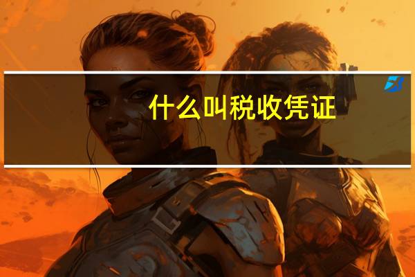 什么叫税收凭证