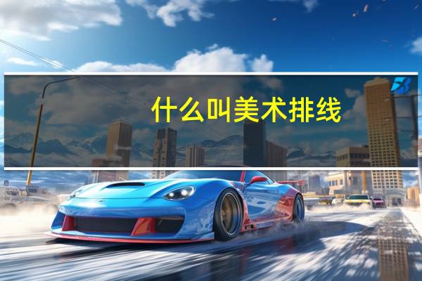 什么叫美术排线