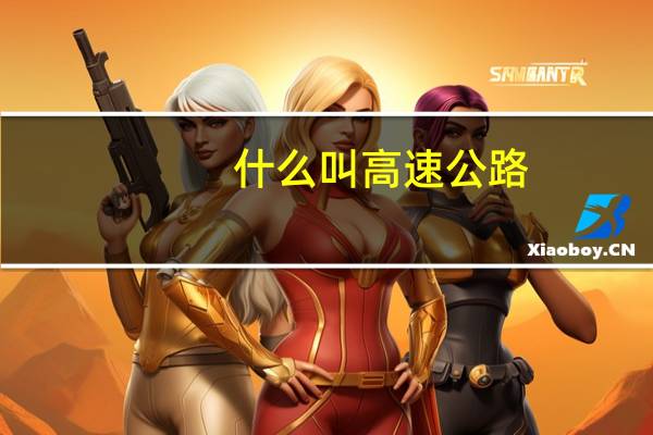什么叫高速公路