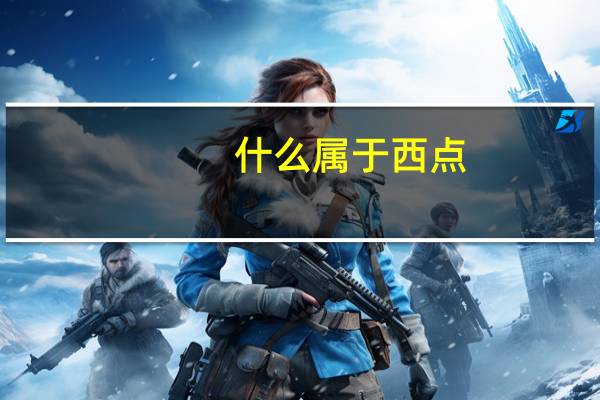什么属于西点
