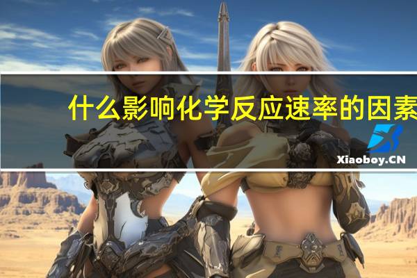 什么影响化学反应速率的因素