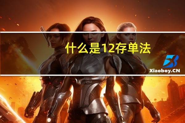 什么是12存单法