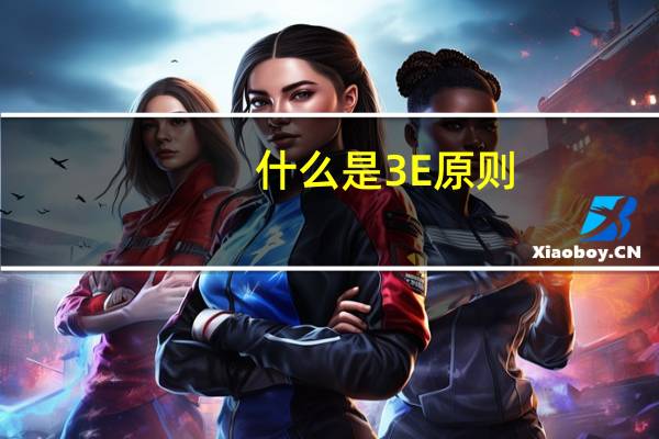 什么是3E原则