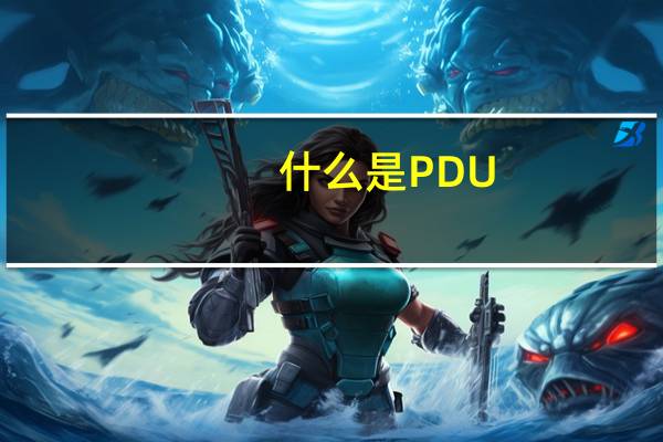 什么是PDU