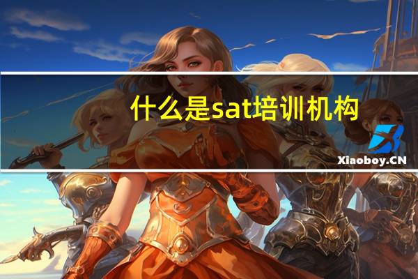 什么是sat培训机构
