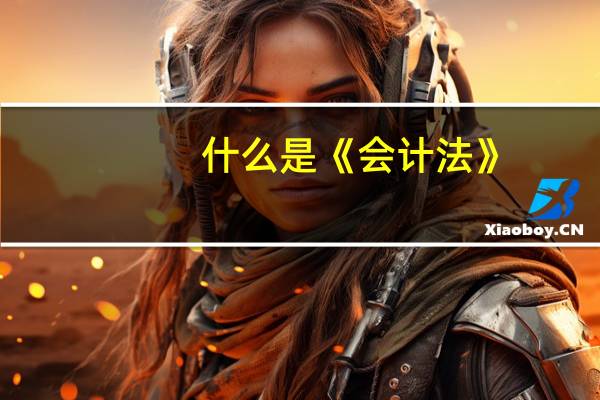 什么是《会计法》