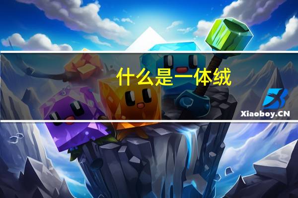 什么是一体绒