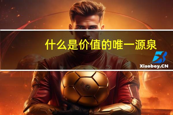 什么是价值的唯一源泉