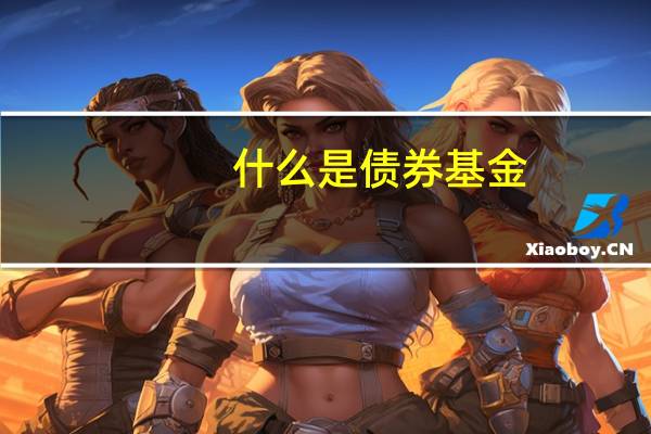 什么是债券基金
