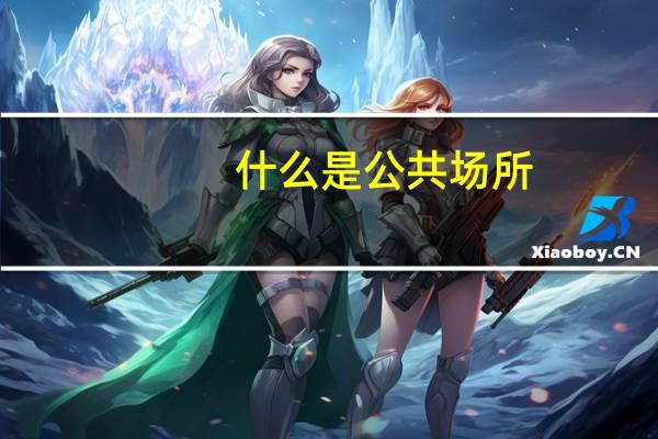 什么是公共场所