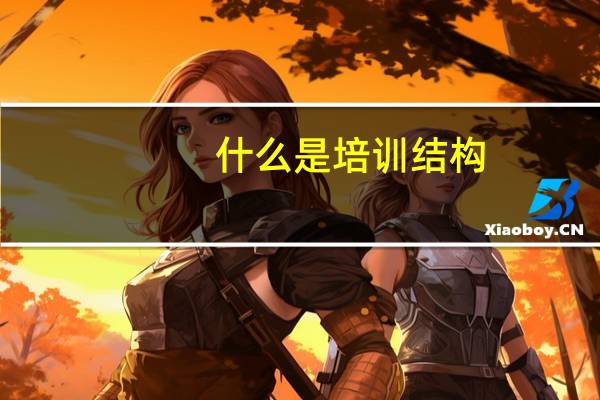 什么是培训结构