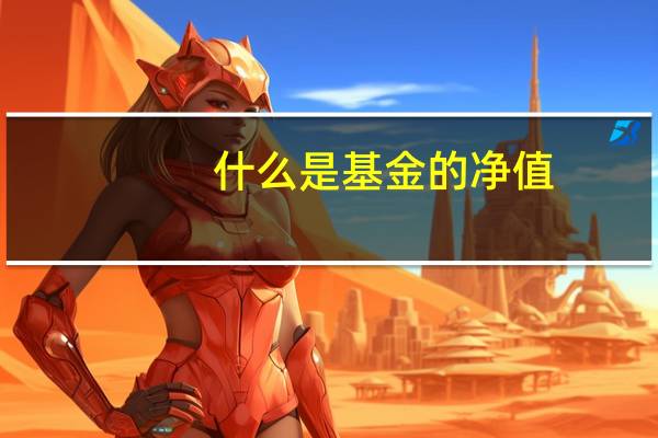 什么是基金的净值