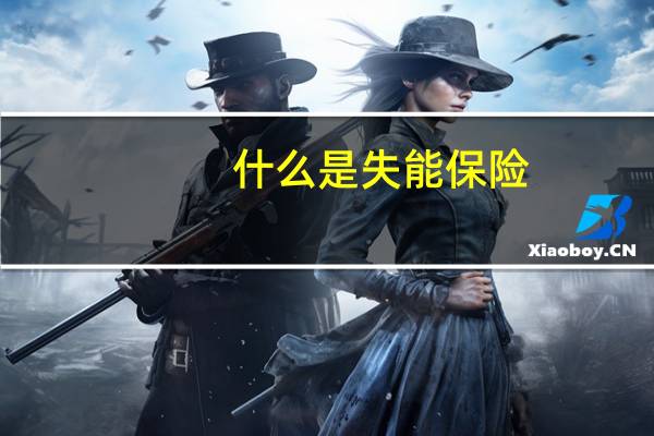 什么是失能保险