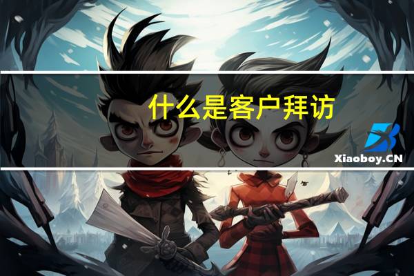 什么是客户拜访