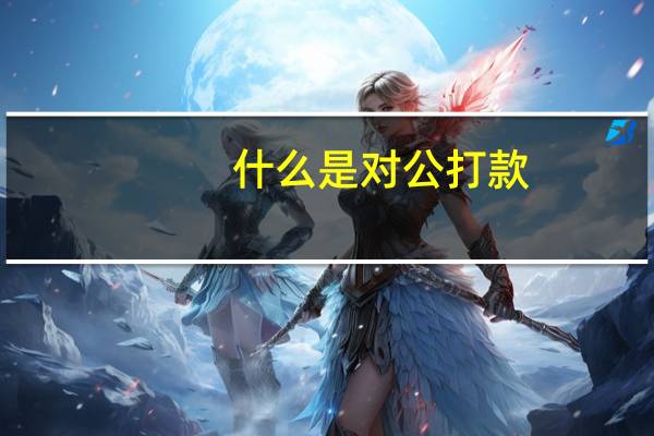 什么是对公打款