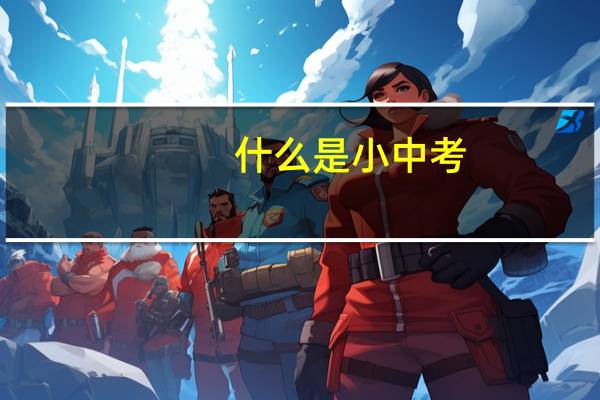 什么是小中考