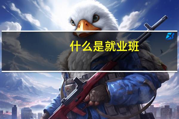 什么是就业班