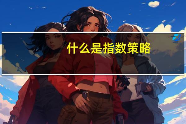 什么是指数策略