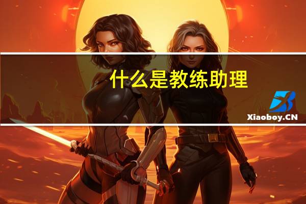 什么是教练助理。教练助理要做些什么