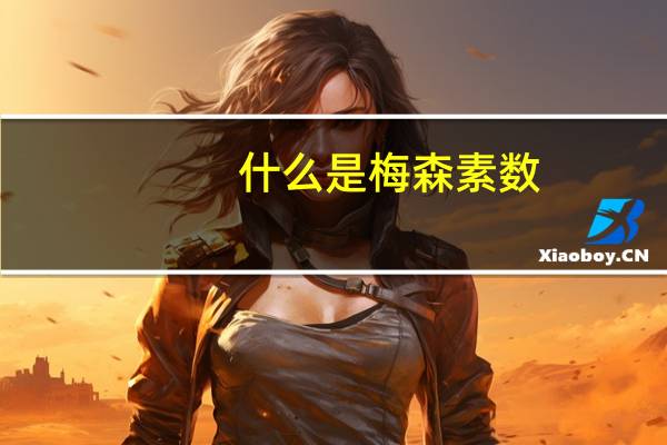 什么是梅森素数