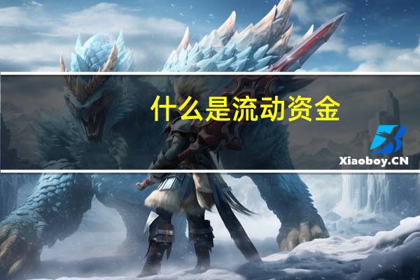 什么是流动资金
