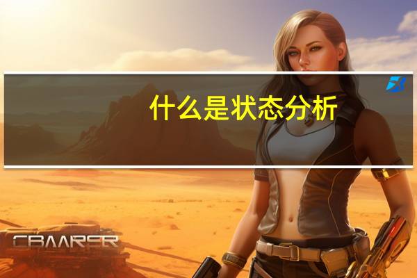什么是状态分析