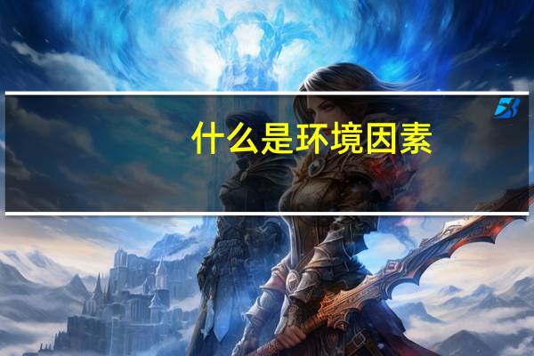 什么是环境因素