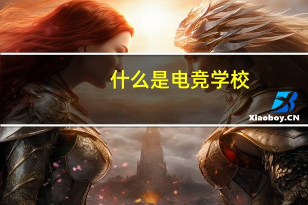 什么是电竞学校