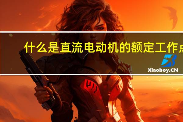 什么是直流电动机的额定工作点