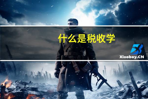 什么是税收学