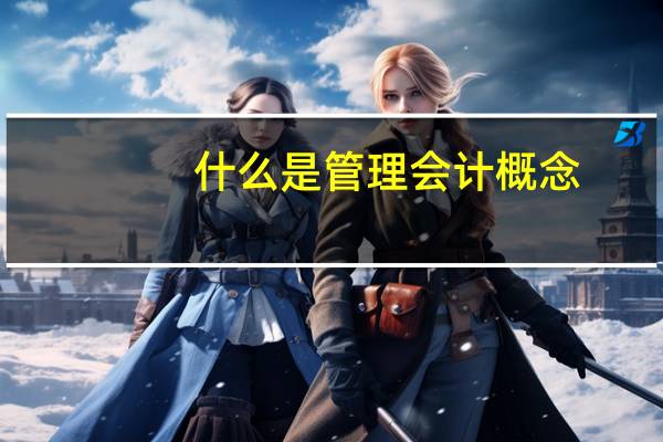 什么是管理会计概念