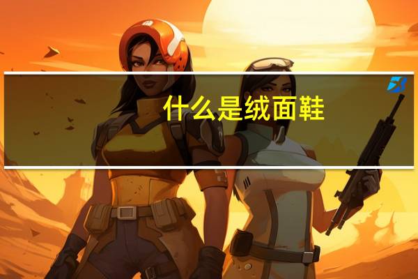 什么是绒面鞋