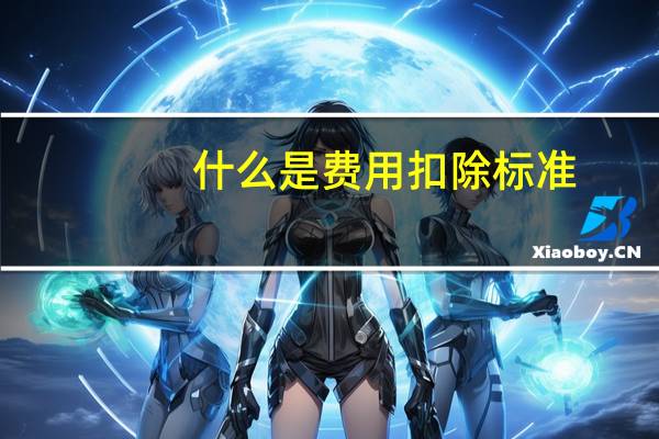 什么是费用扣除标准