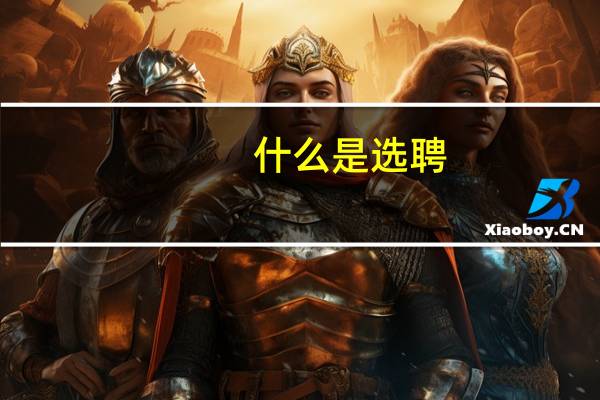 什么是选聘