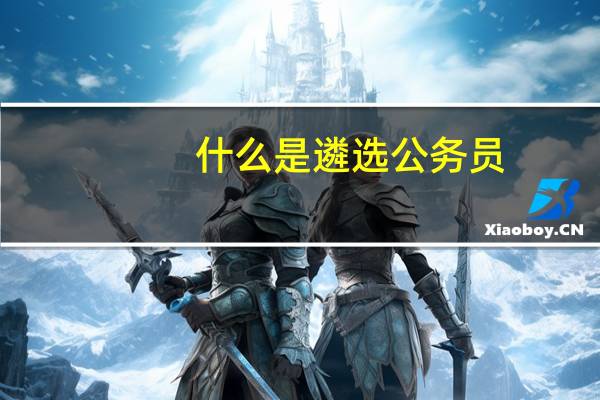 什么是遴选公务员