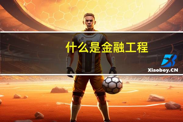 什么是金融工程