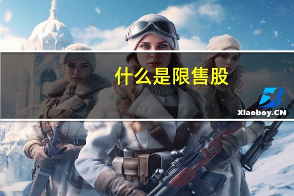 什么是限售股,有懂得吗
