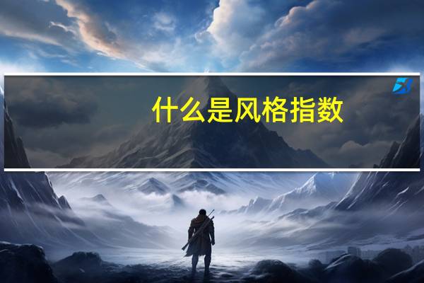 什么是风格指数