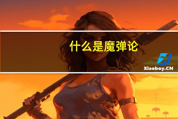 什么是魔弹论