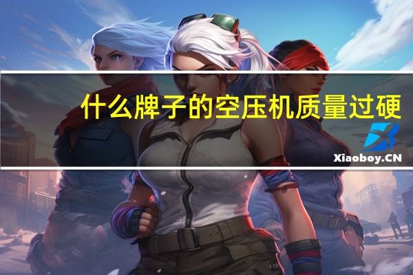 什么牌子的空压机质量过硬