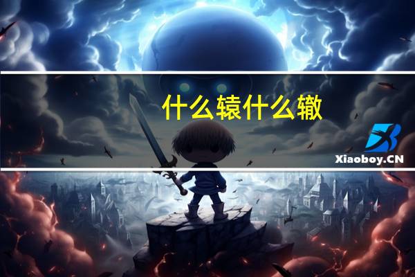 什么辕什么辙