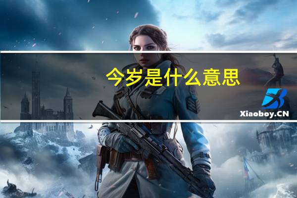 今岁是什么意思