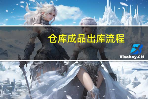 仓库成品出库流程