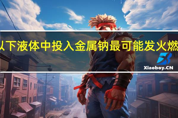以下液体中投入金属钠最可能发火燃烧的是
