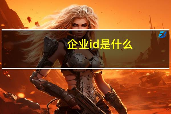企业id是什么
