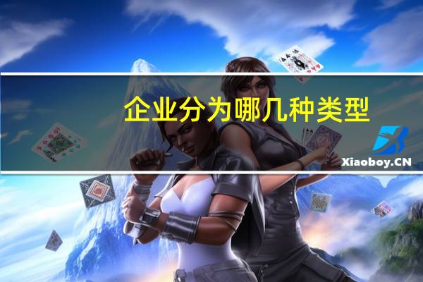 企业分为哪几种类型