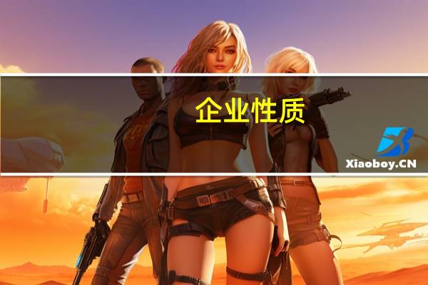 企业性质,含义是什么